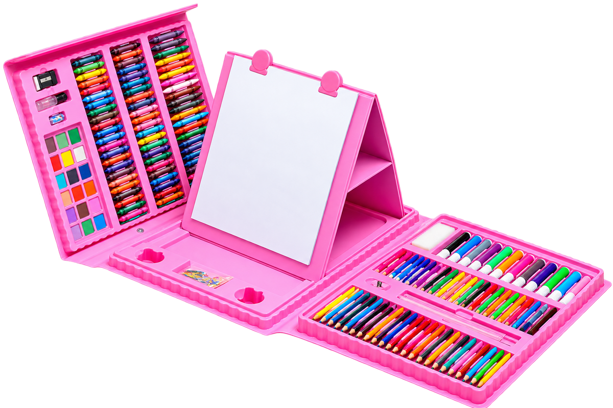 Set de arte plástico 208 piezas – La caja más completa · Bogotá Express
