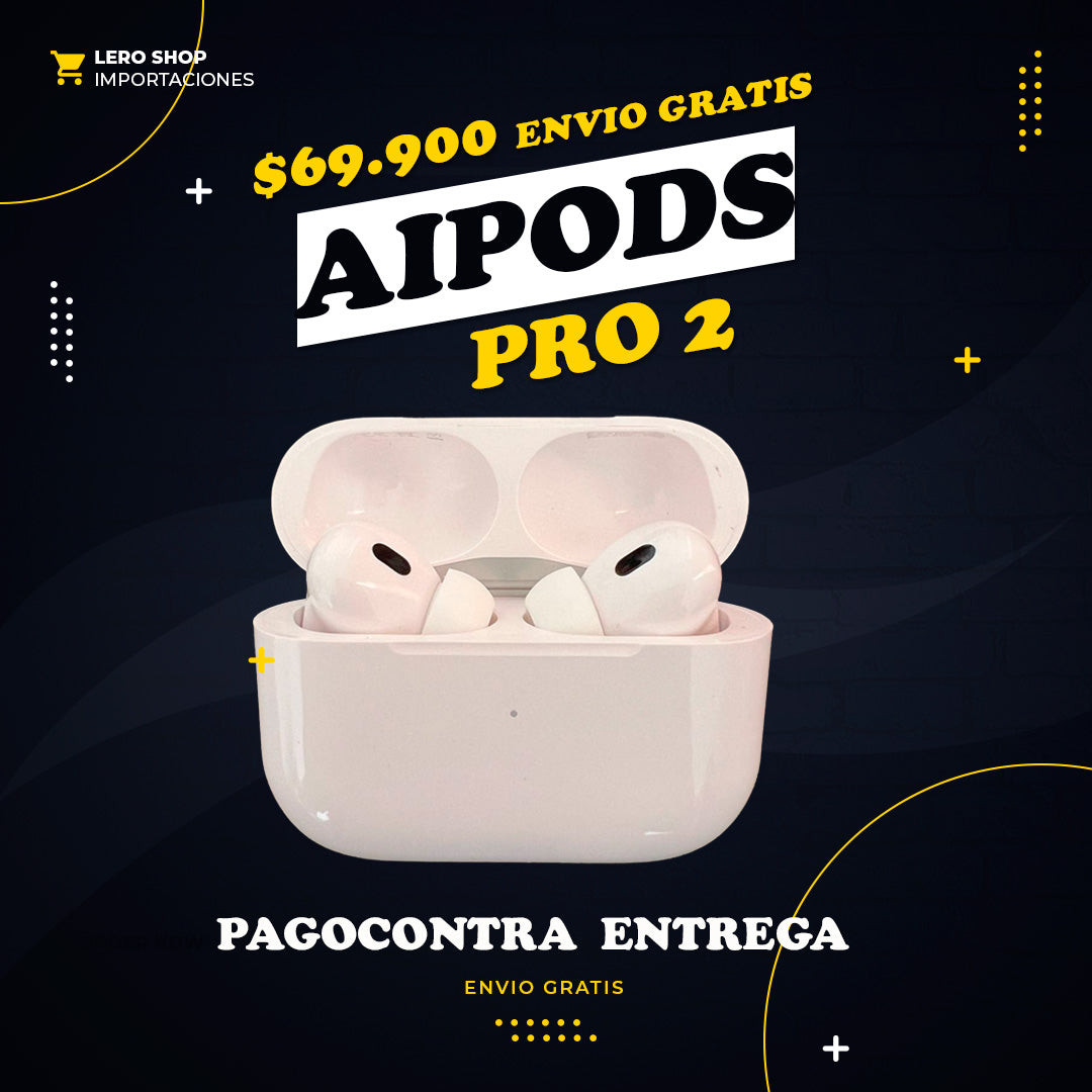 AUDIFONOS  Airpods PRO  2 + obsequio(forro protector)