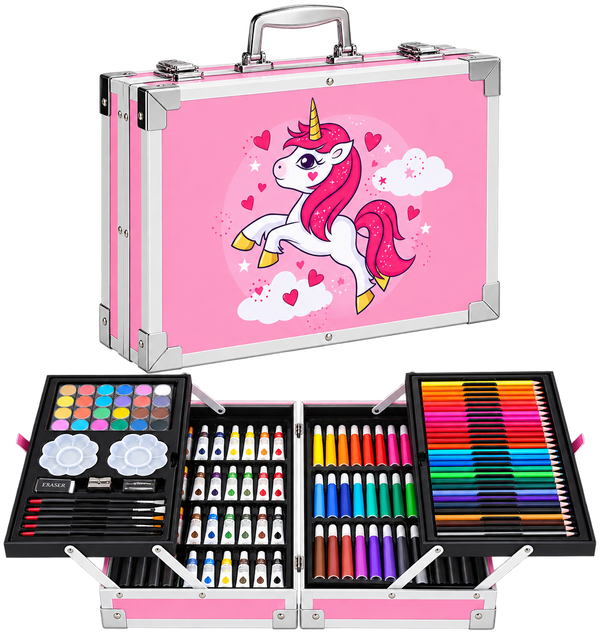 Set de arte metálico 145 piezas – Todo para dibujar · Bogotá Express