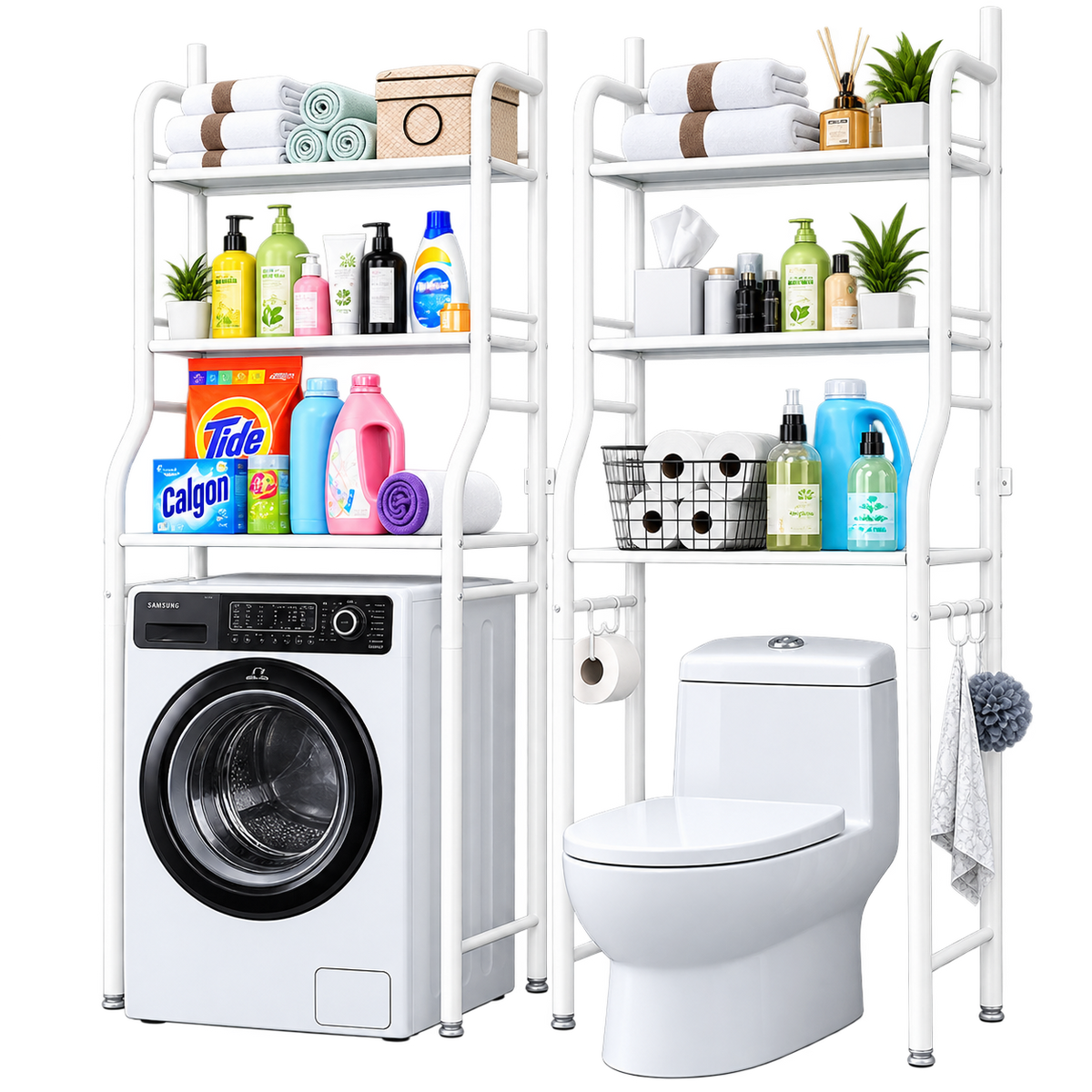 Combo Baño + Lavadora – Sin taladro · Bogotá Express