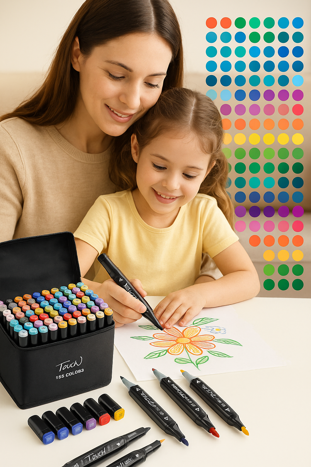 marcadores Touch Pro carta de colores completa