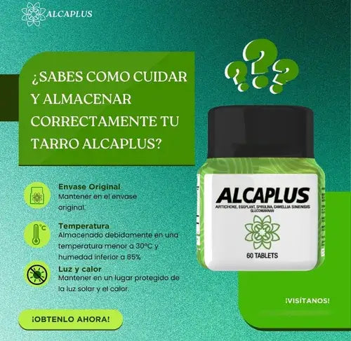alcaplus suplemento natural cápsulas presentación 1