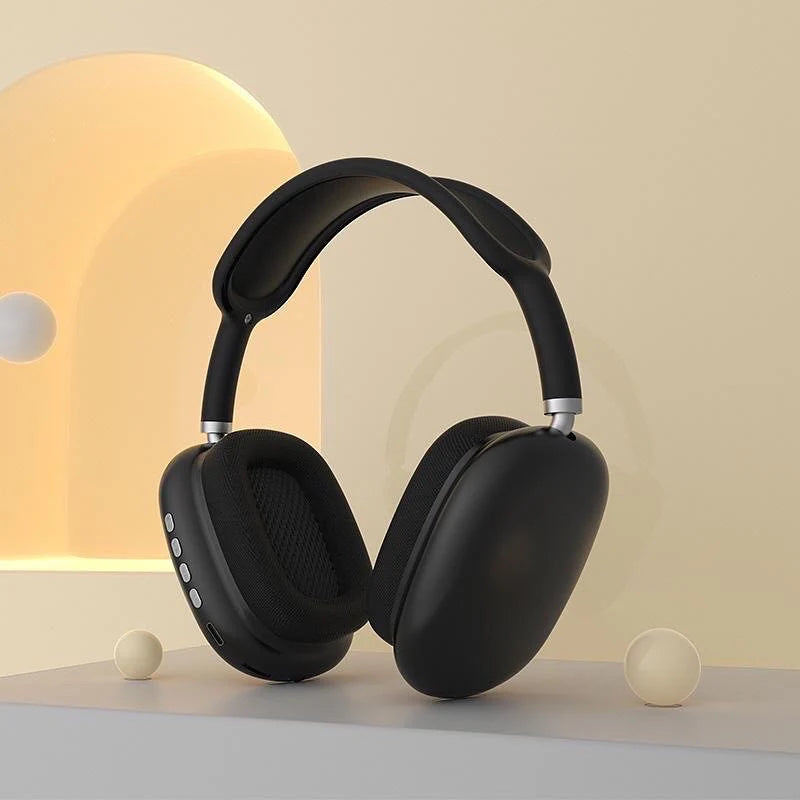 audífonos P9 diadema bluetooth negros