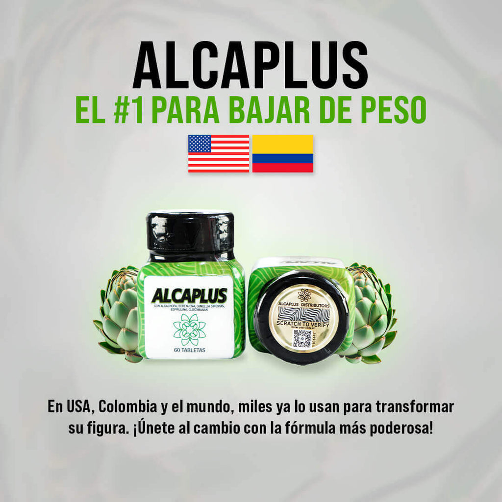alcaplus suplemento natural frasco original