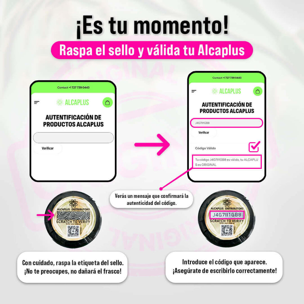 alcaplus suplemento natural producto sellado