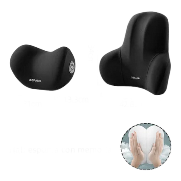 Cojines ergonómicos lumbar y cervical – Para tu silla o carro · Bogotá Express