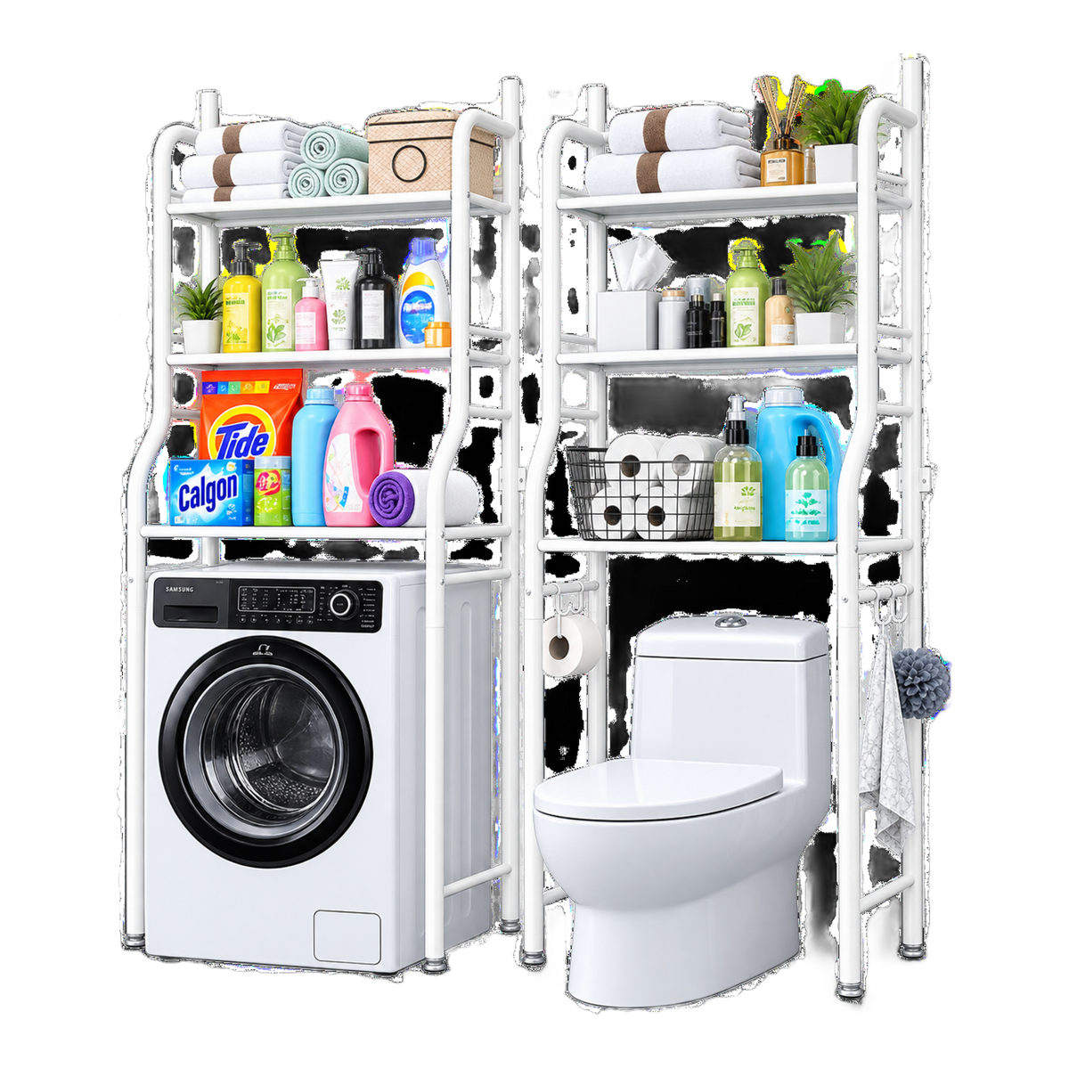Combo Baño + Lavadora – Sin taladro · Bogotá Express