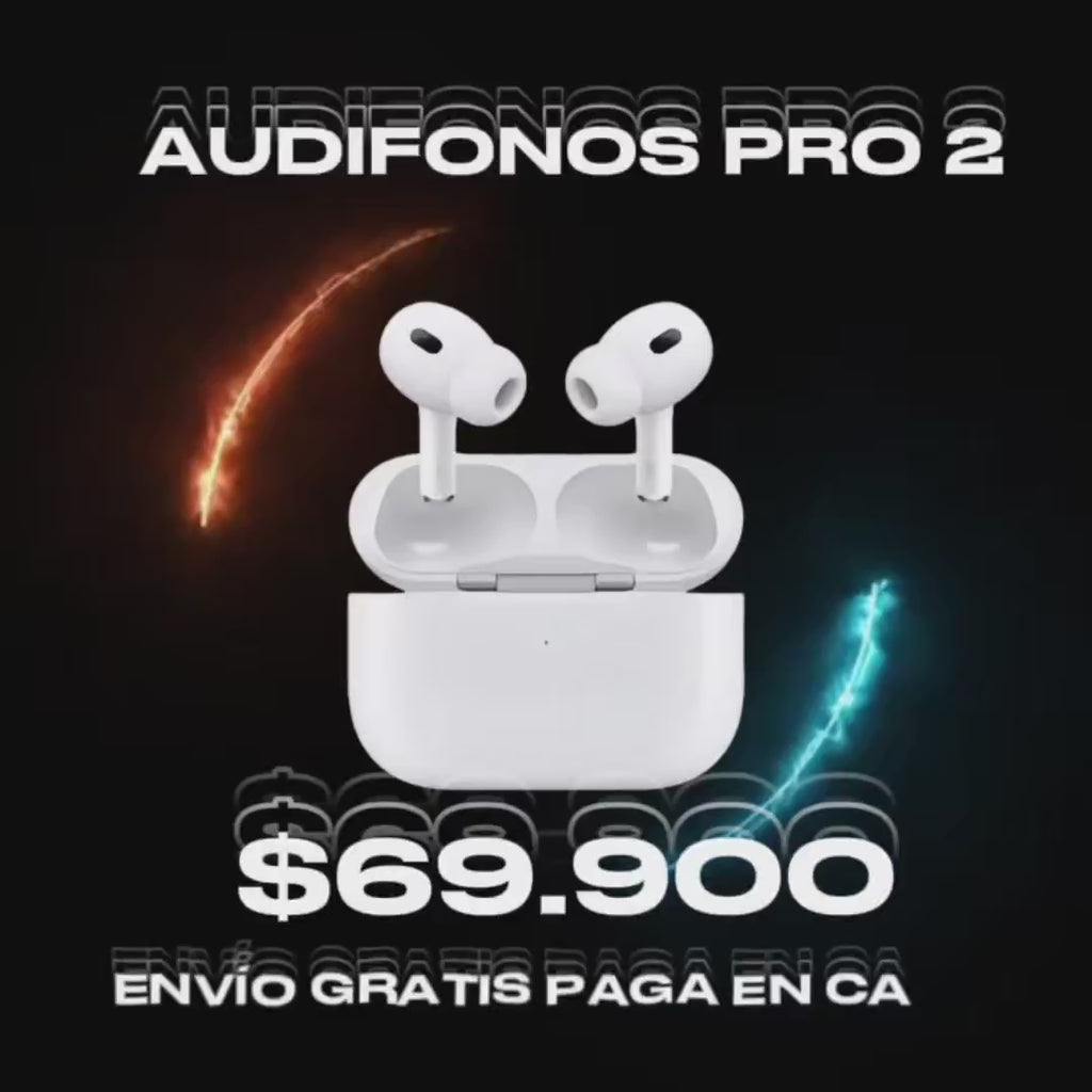 AUDIFONOS  Airpods PRO  2 + obsequio(forro protector)