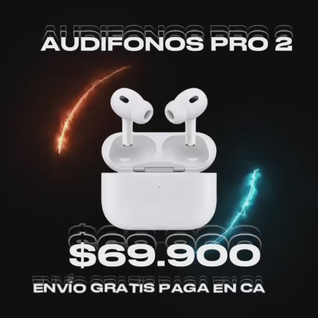 AUDIFONOS  Airpods PRO  2 + obsequio(forro protector)